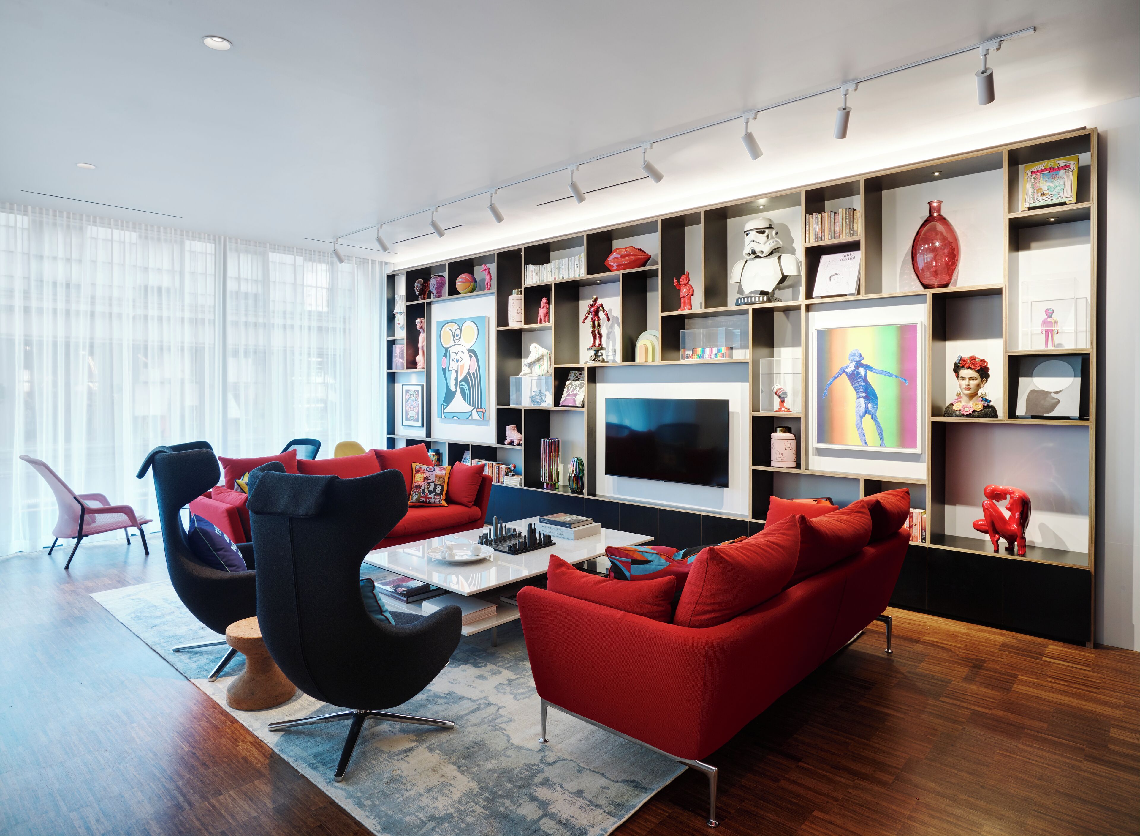 로비 좌석 공간