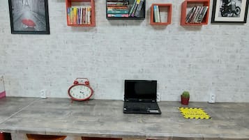 Overnatningsstedets facade