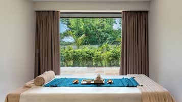 Aromaterapi, deep tissue-massage, svensk massage, thai-massage