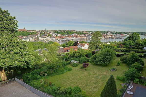 Blick von der Unterkunft