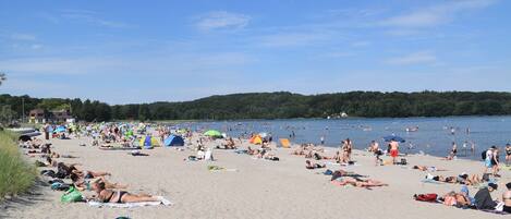 Aan het strand