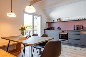Duplex | Private kitchen | Full-size fridge, oven, stovetop, dishwasher - stuub saig (Lenzkirch)