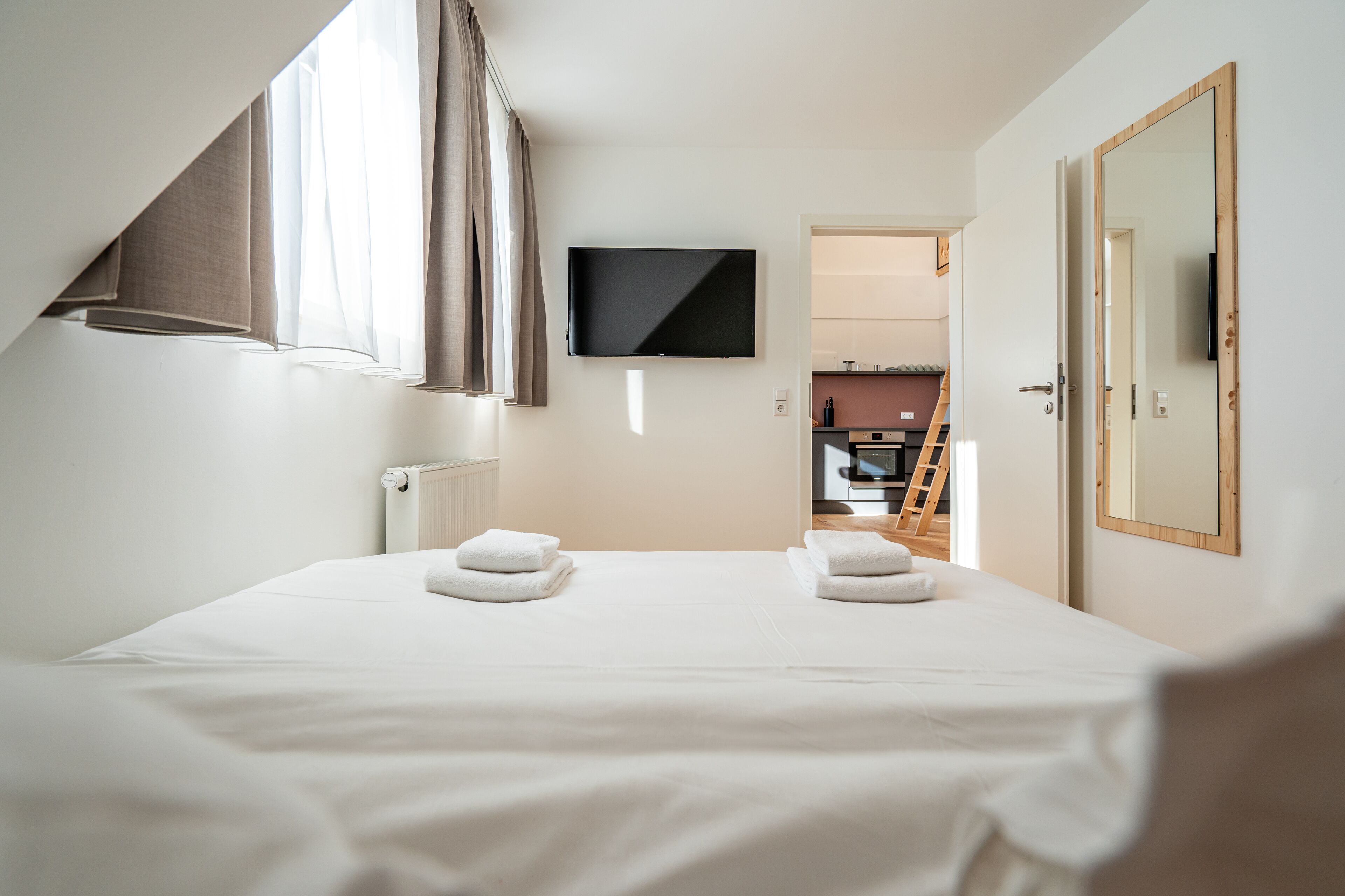 複式房屋 | 低過敏寢具、遮光布/窗簾、床單