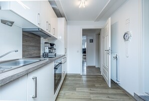 KĂŒhlschrank, Mikrowelle, Ofen, Herdplatte