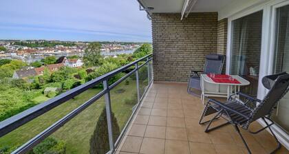 fewo1846 - FlensView / Modernes Studio-App. im 3. OG mit Balkon und Hafenblick