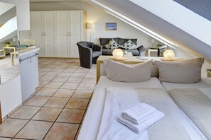 1 Schlafzimmer, Bügeleisen/Bügelbrett, kostenloses WLAN, Bettwäsche