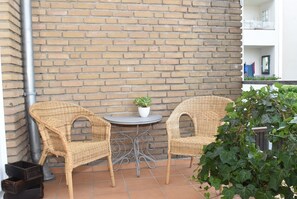 Terrace/patio - fewo1846 - Belvedere / 2-room apt. on the 1st floor with balcony and harbor view (Flensburg)