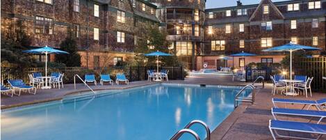 Innenpool, Außenpool