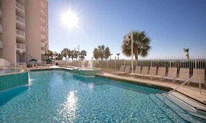 Indoor pool, outdoor pool - Majestic Sun BEACH ACCESS! 1BR (Miramar Beach)