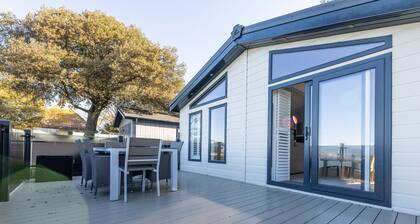 'Quayside' - A lodge with a view on Sandhills Holiday Park