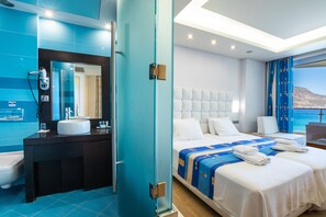 Quarto standard, vista para o mar | 1 quarto, frigobar, cofres nos quartos, escrivaninha