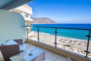 Chambre Triple, vue mer | Vue sur la plage/l’océan