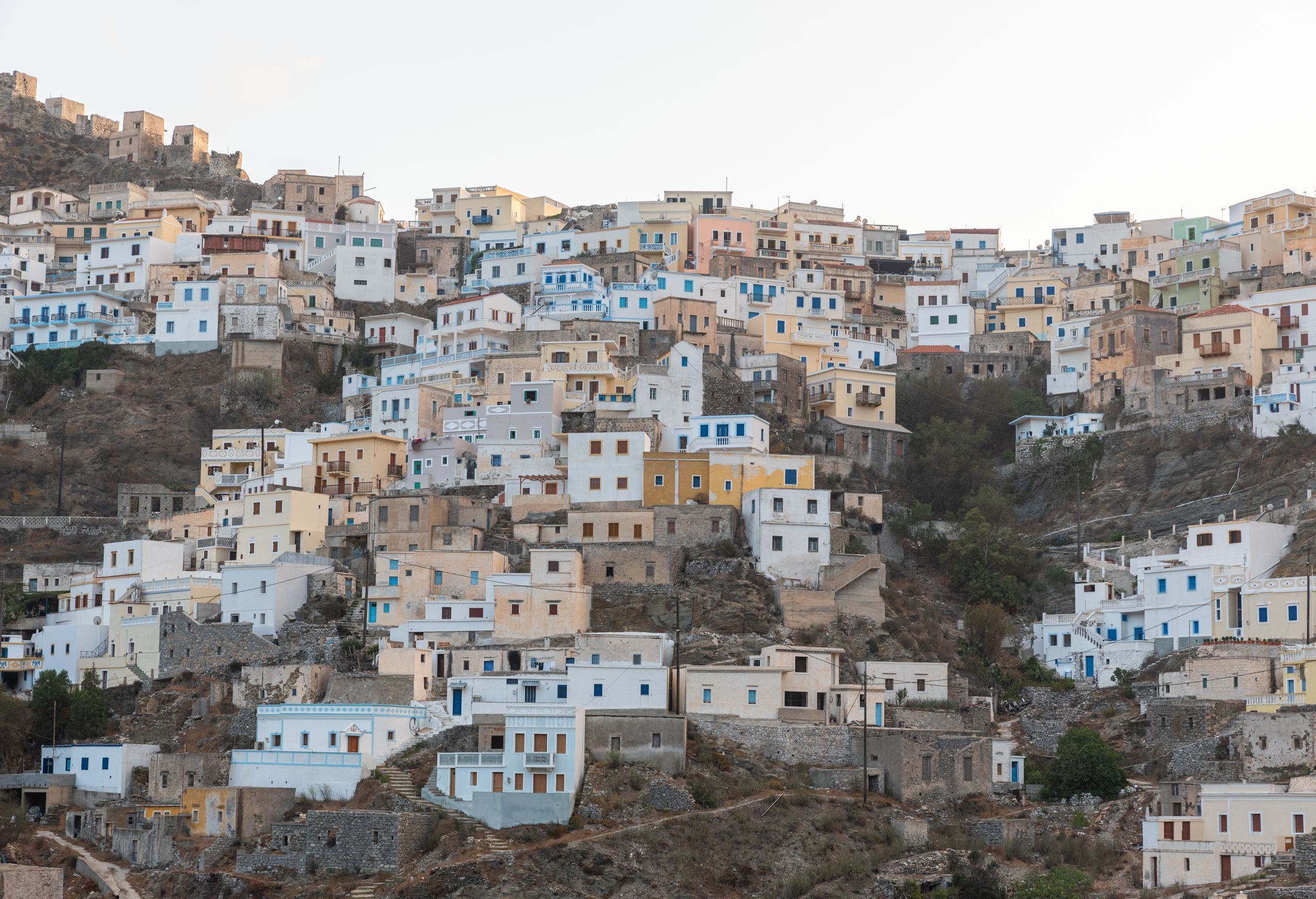 منظر من الجو على ارتفاع عالٍ