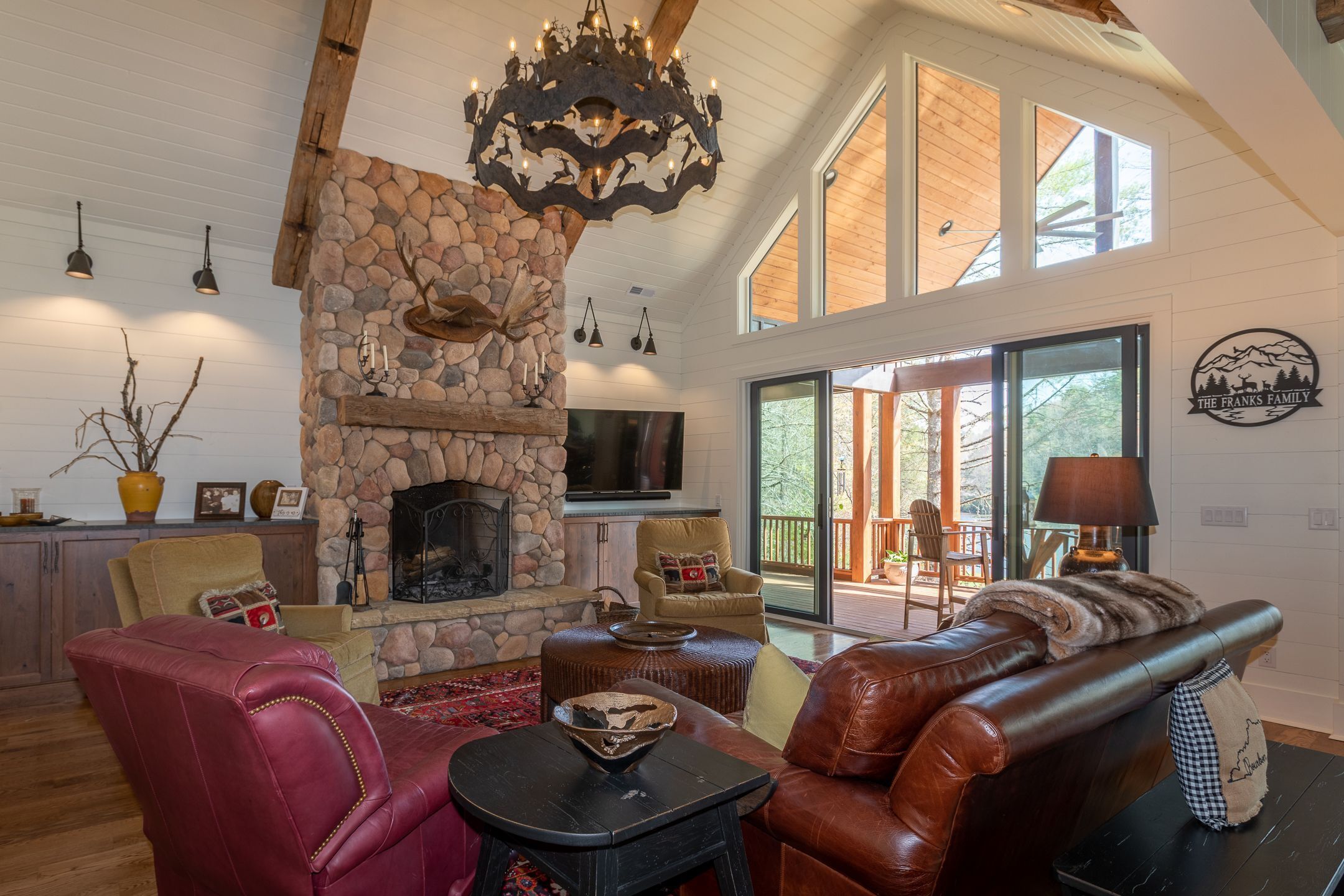 智能电视、壁炉、乒乓球、立体声音响