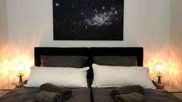 1 Schlafzimmer, BĂŒgeleisen/BĂŒgelbrett, kostenloses WLAN, BettwĂ€sche