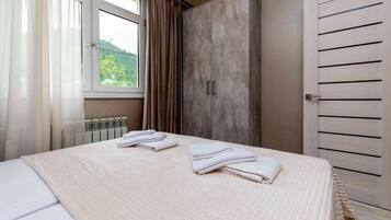 Apartment | 1 Schlafzimmer, Allergikerbettwaren, individuell dekoriert