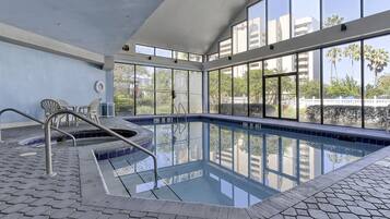 Indoor pool, outdoor pool