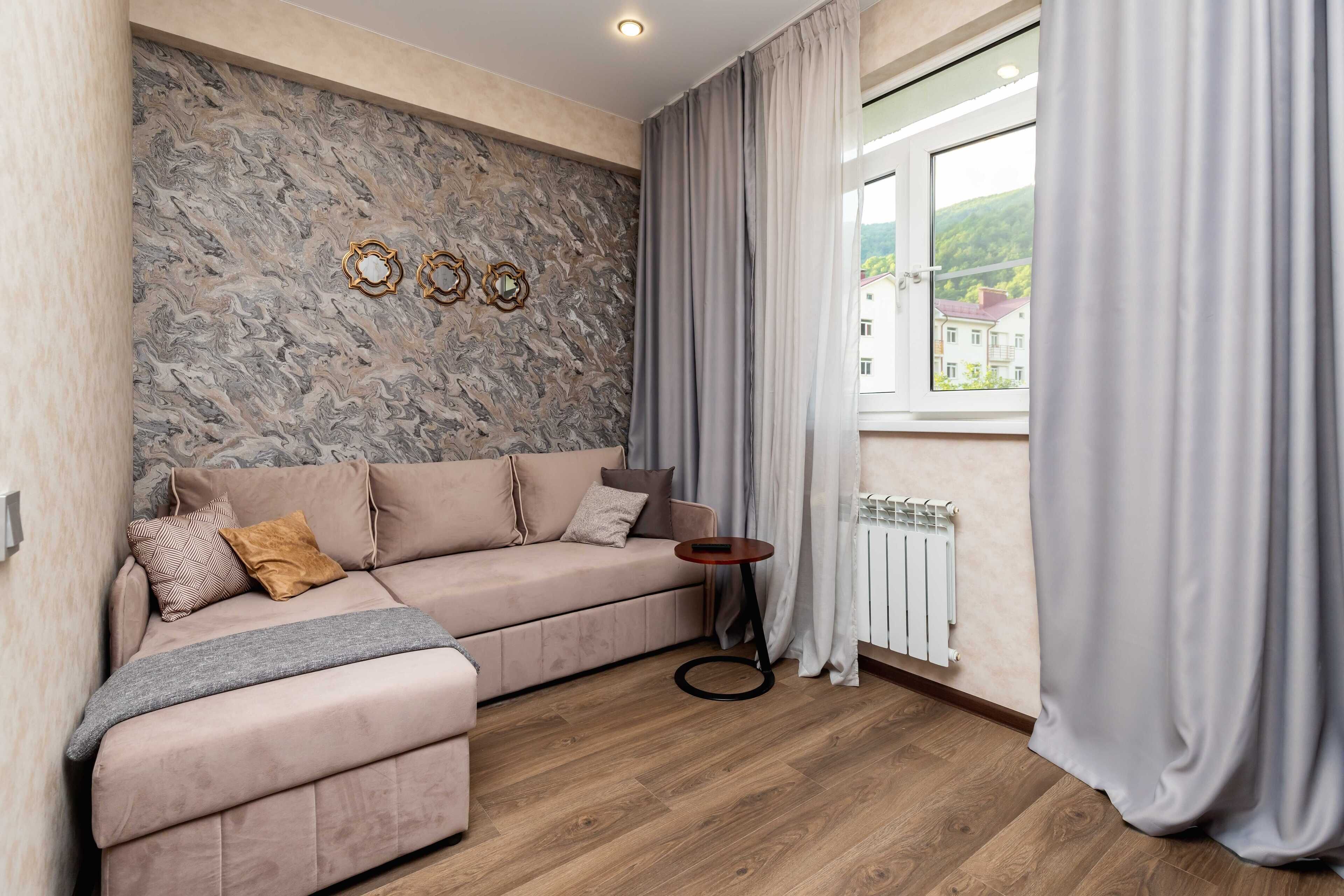 Apartment | Wohnbereich | LCD-Fernseher, aktuelle Filme, Pay-TV, Streaming-Dienste