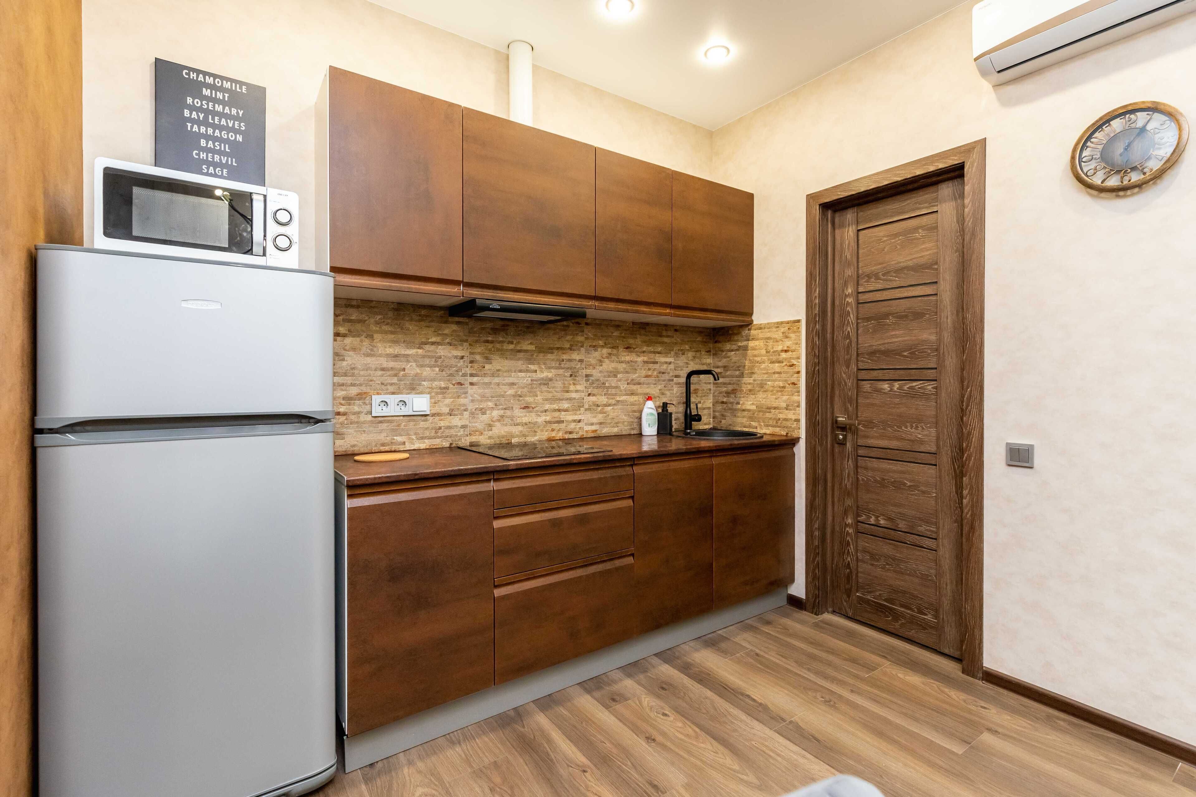 Apartment | Eigene Küche | Kühlschrank, Mikrowelle, Herdplatte, Geschirrspüler