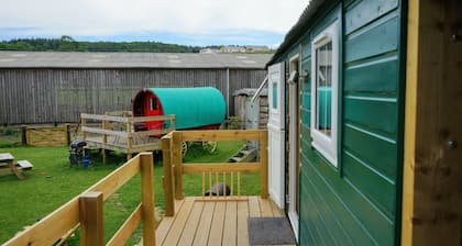 Unique Upcycled Straw Trailer @ Westcote