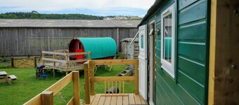 Unique Upcycled Straw Trailer @ Westcote