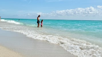 On the beach