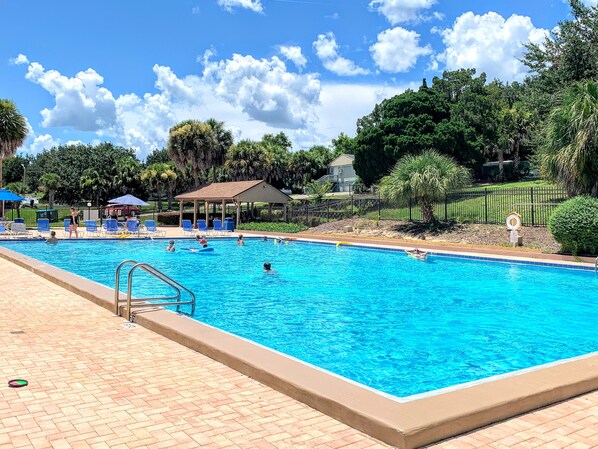 Una piscina climatizada