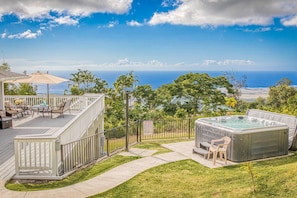 Terrace/patio - Private Peaceful Beautiful House (Kailua-Kona)