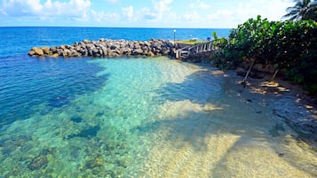 Beach nearby, beach towels