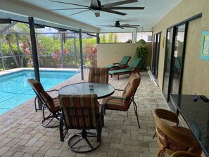 Außenpool, beheizter Pool