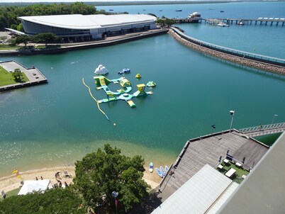 Go native in style at Darwin Waterfront SandCastles Apartment 