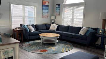 Smart TV, ping pong, books