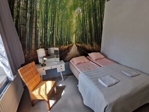 4 室のベッドルーム、アイロン / アイロン台、WiFi、ベッドシーツ