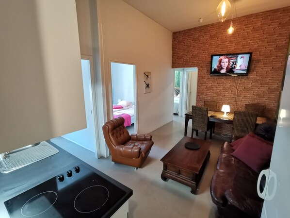 4 soverom, strykejern/-brett, wi-fi og sengetøy