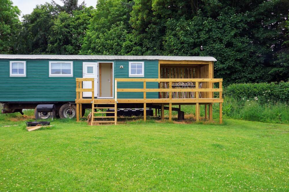 Unique Upcycled Straw Trailer @ Westcote