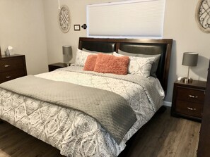 3 bedrooms, iron/ironing board, travel cot, free WiFi