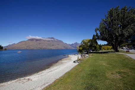 Front of property. Queenstown House Lakeside Apartments