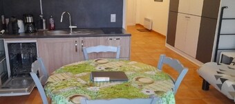 Apartment T2 - PMR - Private swimming pool - 400m from the beach
