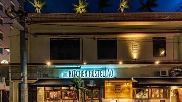 Front of property – evening/night