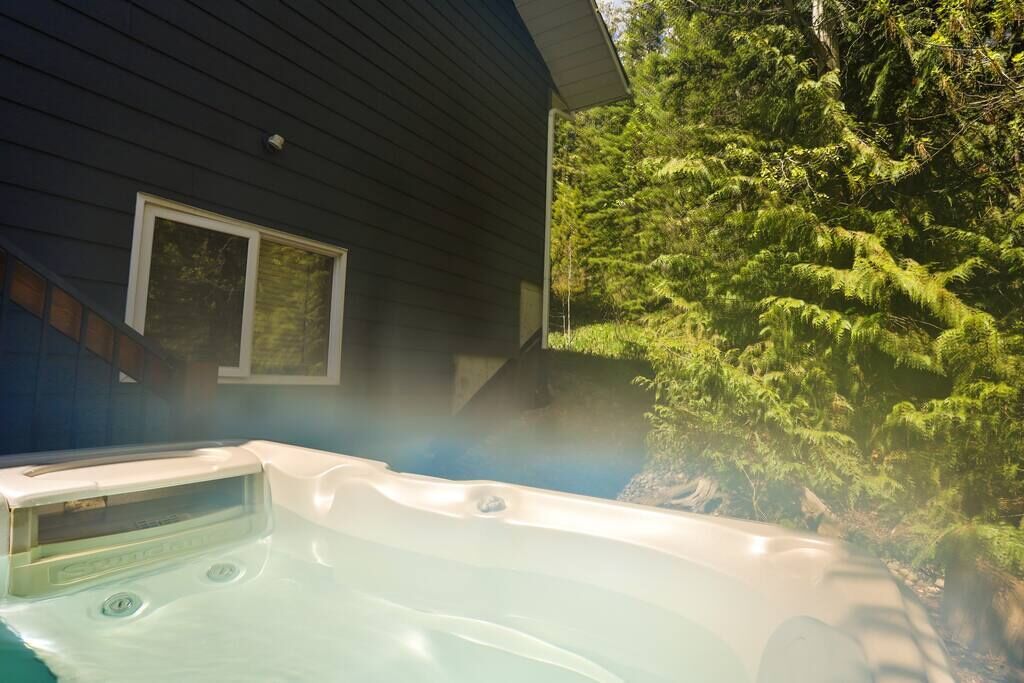 Bain à remous extérieur