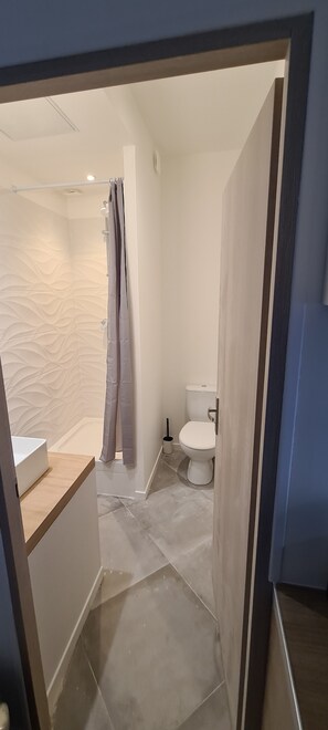 Shower - Grand Studio Neuf Climatise Intramuros Carnot 9B (Avignon)