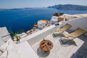 Aerial view - Platis Residence Villa (Santorini)