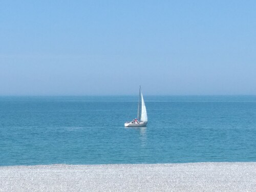 Plage ET Jardin Appartement RDC Face mer