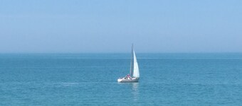 Plage ET Jardin Appartement RDC Face mer