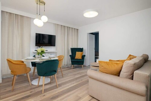 Na Wydmach A26 Międzywodzie  | Family Apartment Near the Beach | Parking & Balcony | Stylish Interiors