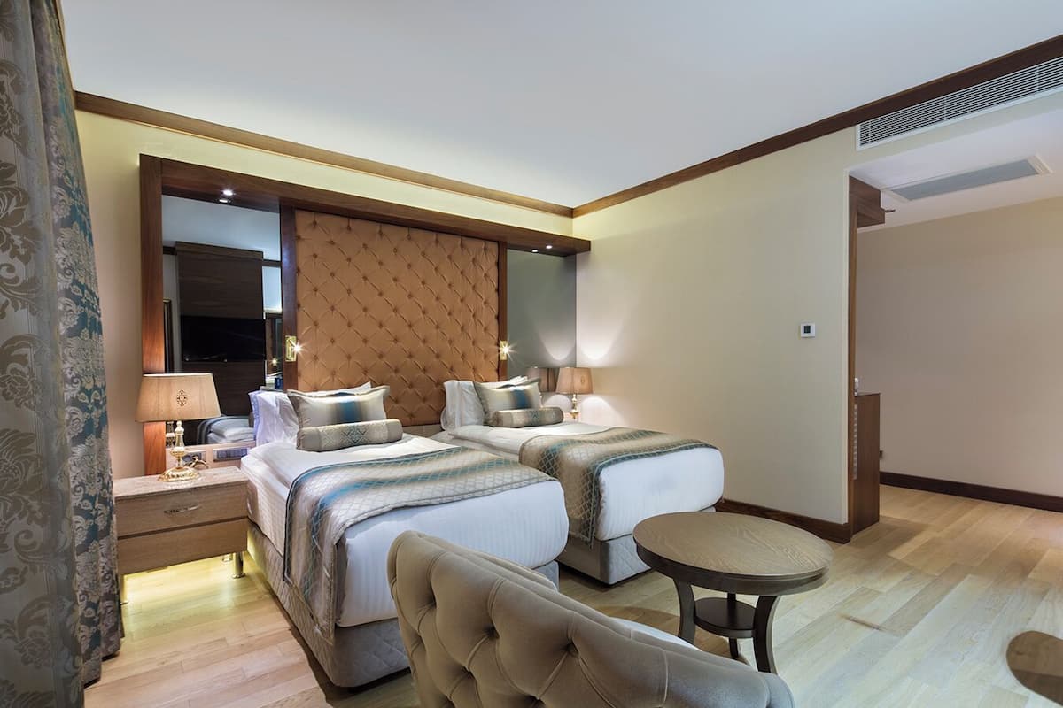 Family Suite | Egyptian cotton sheets, premium bedding, in-room safe, soundproofing