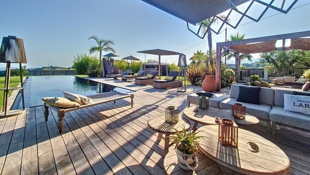 Terrace/patio - VILLA SUNSET VI4236 By Riviera Holiday Homes (Niza)