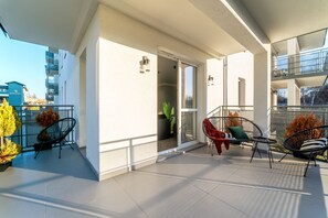 Apartemen Eksklusif | Teras/patio