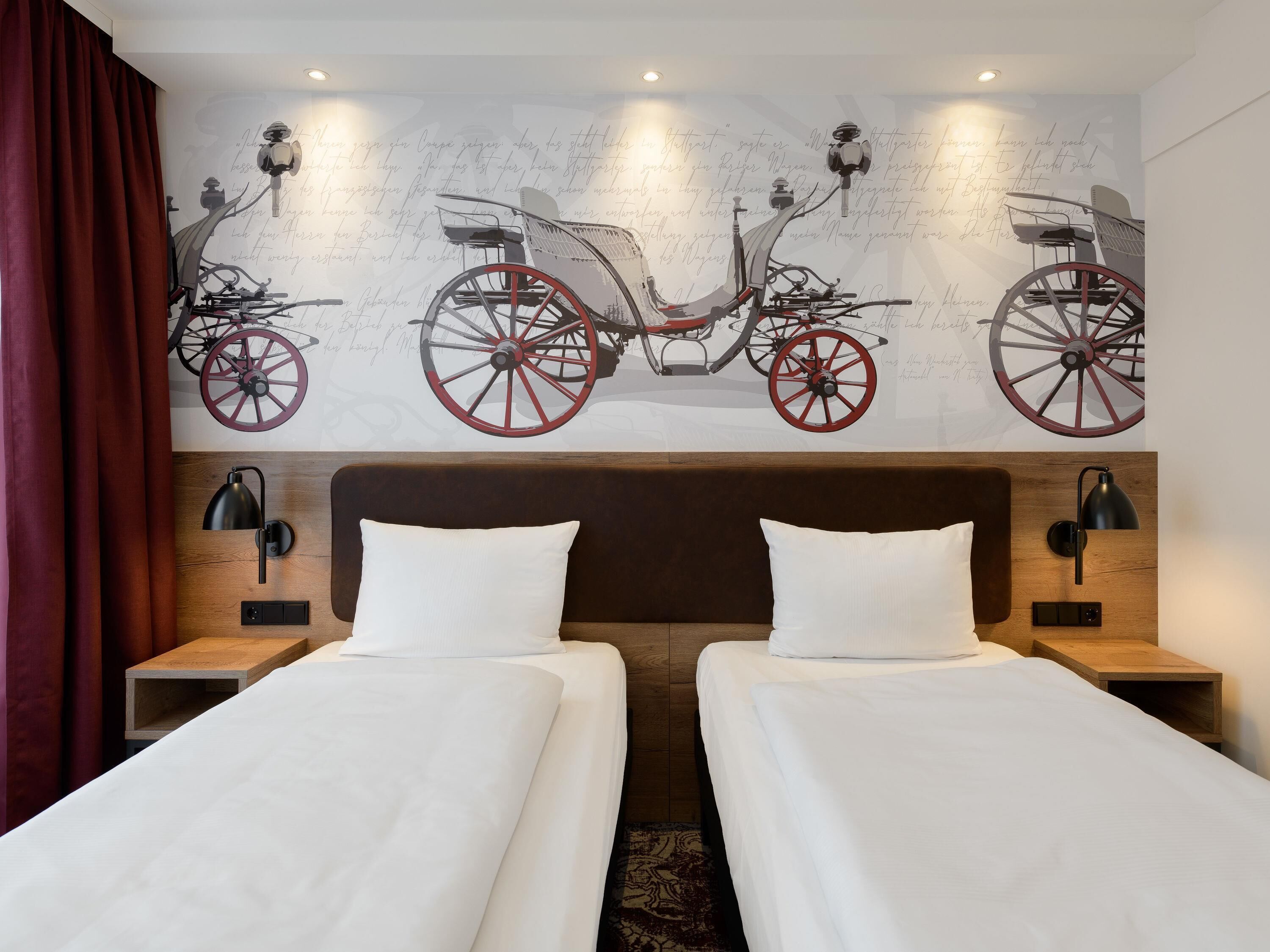 Comfort Twin Room, 2 Twin Beds | In-room safe, desk, soundproofing, free cribs/infant beds