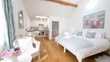 1 soverom, strykejern/-brett, reiseseng for barn og wi-fi (inkludert)